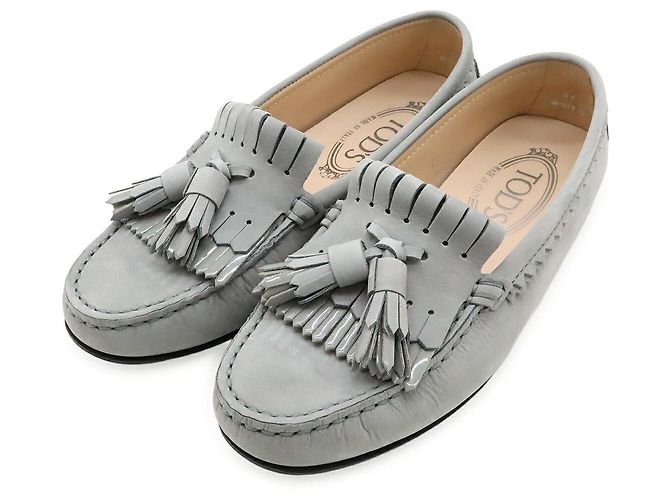 Mocassin Nubuck Gommino TOD'S Gris