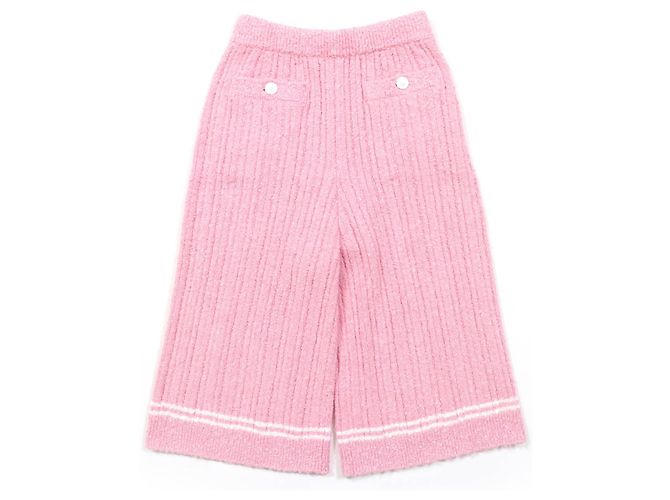 Timeless Pantalones de tweed Chanel Rosa
