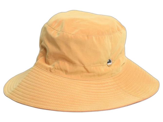Hermès Orange nylon bucket hat