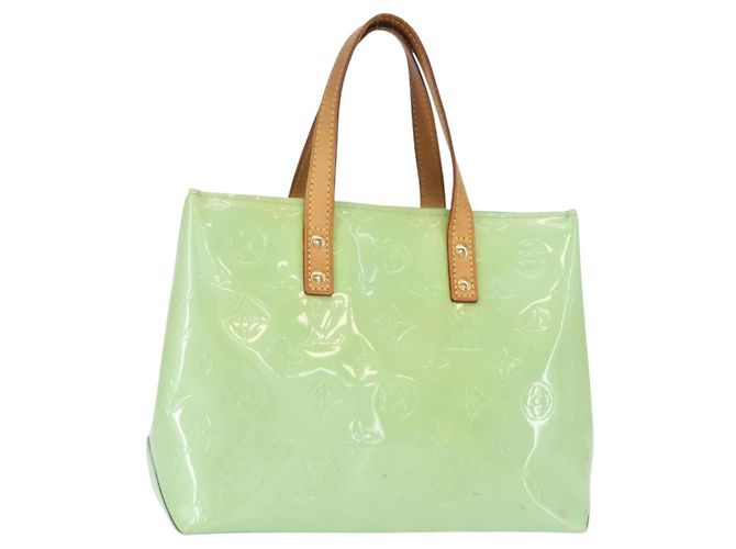 Sac à main Reade Monogram Vernis PM de Louis Vuitton Vert