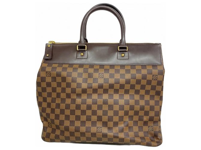 Borsa Boston Damier Greenwich PM Louis Vuitton Damier ebene