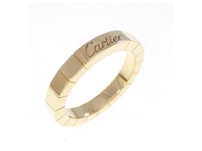 Anillo de banda Cartier Dorado