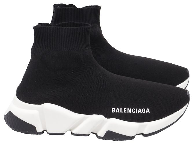 Baskets Speed Trainer Balenciaga en Polyester Noir