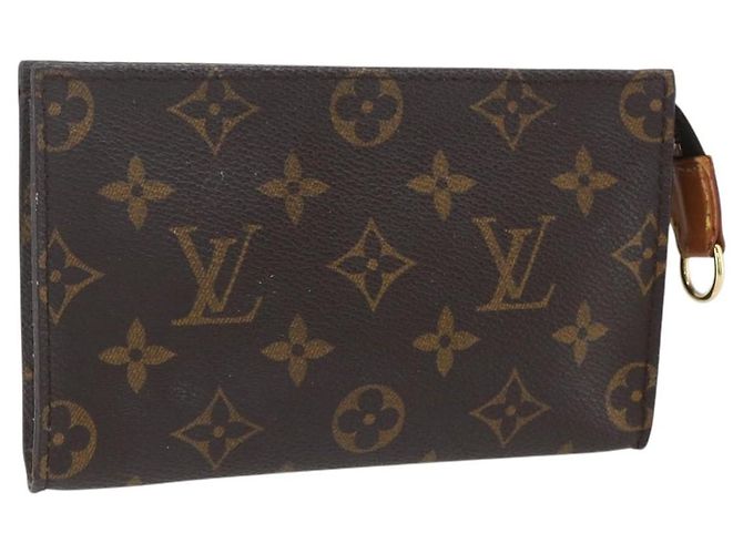 LOUIS VUITTON Monogram Bucket PM Accessory Pouch LV Auth 158672