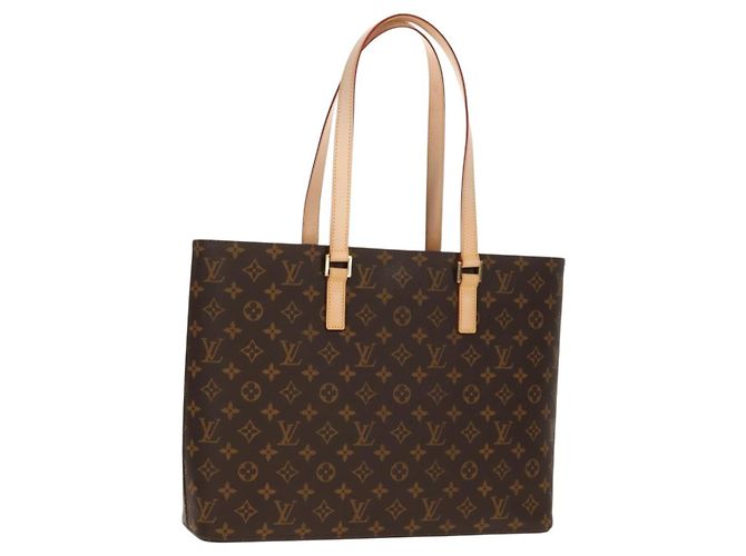 LOUIS VUITTON Borsa Tote Monogram Luco M51155 LV Auth 158002SV Monogramma