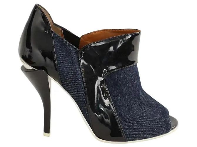 Fendi Botas azul marino