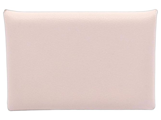 Monedero Calvi de Hermès en rosa