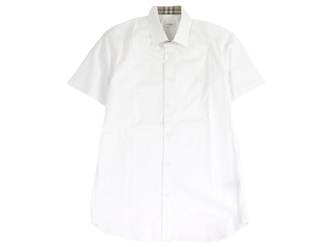 Burberry Kurzarmhemd Weiß