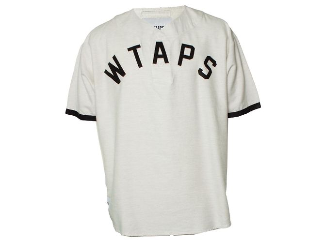 Autre Marque Camiseta oversized con logo WTAPS Blanco