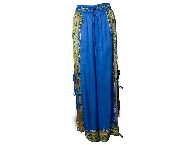 Autre Marque Alemais, Calça Linda em cobalto