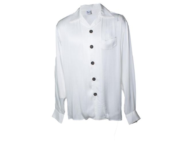 Autre Marque Winnie NY, Camicia bianca lucida Bianco