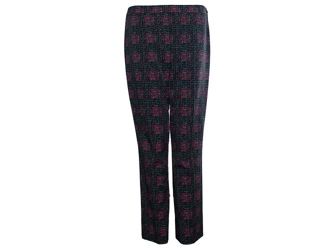 Prada, calça gráfica em rosa