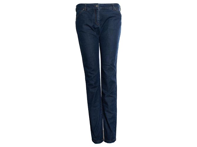 Balenciaga, jeans rectos azules