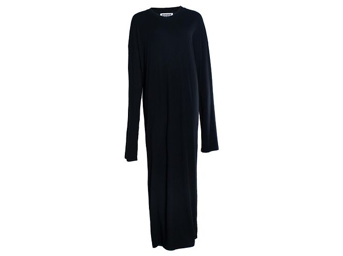 Autre Marque Schwarzes Maxi-Kleid von Monique van Heist
