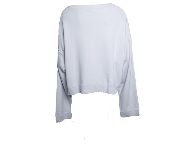 Suéter corto con estampado Undercover Blanco