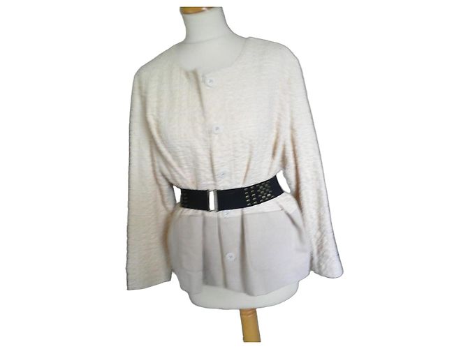 Autre Marque Nice Things Cotton Jacket Eggshell