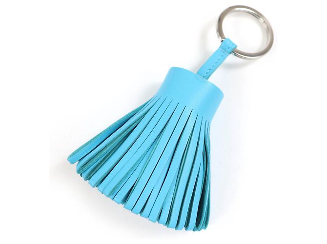 Hermès Hermes Carmen Bag Charm Blue