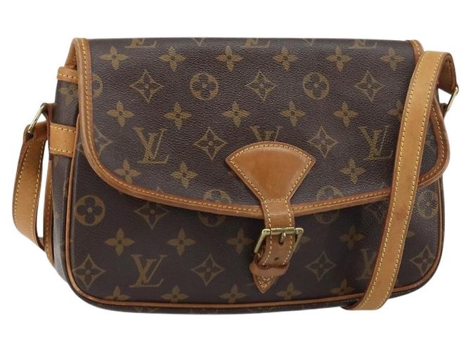 Borsa Sologne in tela Monogram Louis Vuitton Marrone