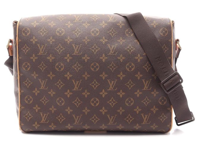 Borsa a Spalla Abbesses Monogramma Louis Vuitton Marrone
