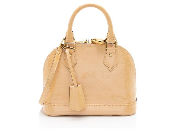 Bolsa Alma BB em Monogram Vernis da Louis Vuitton Laranja