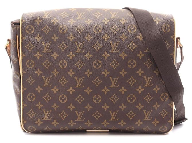 Borsa a Spalla Abbesses Monogramma Louis Vuitton Marrone