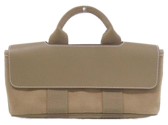 Bolso de mano Hermès Valparaiso Long PM Gris pardo