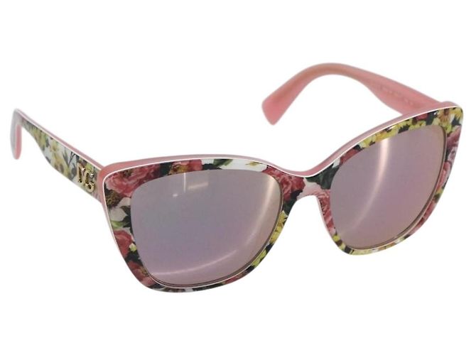 Dolce & Gabbana Gafas de sol DOLCE&GABBANA de plástico Rosa Auth BA9110V