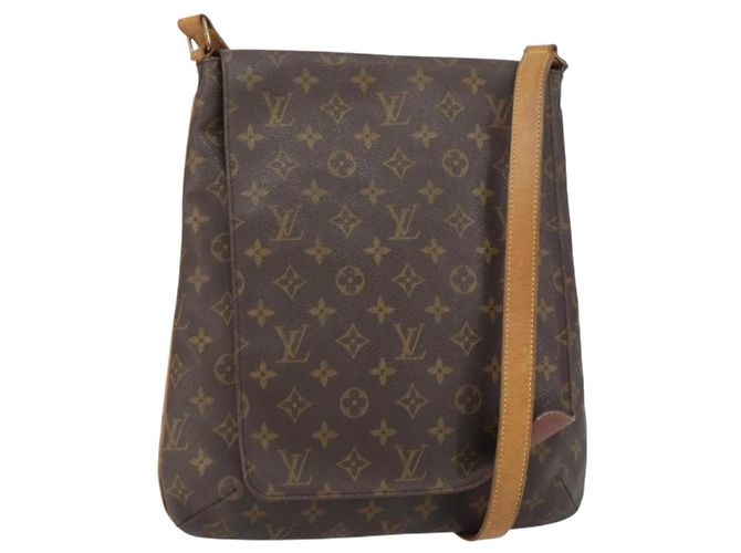 LOUIS VUITTON Borsa a Spalla Monogram Musette Tango con Tracolla Lunga M51388 Auth BA9065 Monogramma