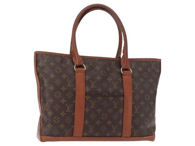 LOUIS VUITTON Borsa a Mano Weekend PM Monogram M42425 LV Auth 157721 Monogramma
