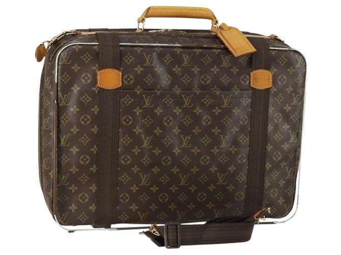 LOUIS VUITTON Monogram Satellite 53 Trunk M23356 LV Auth gh1394 Monogramma
