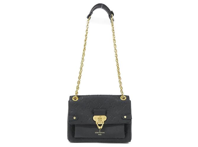 Louis Vuitton Monogram Empreinte Vavin BB Shoulder Bag Black