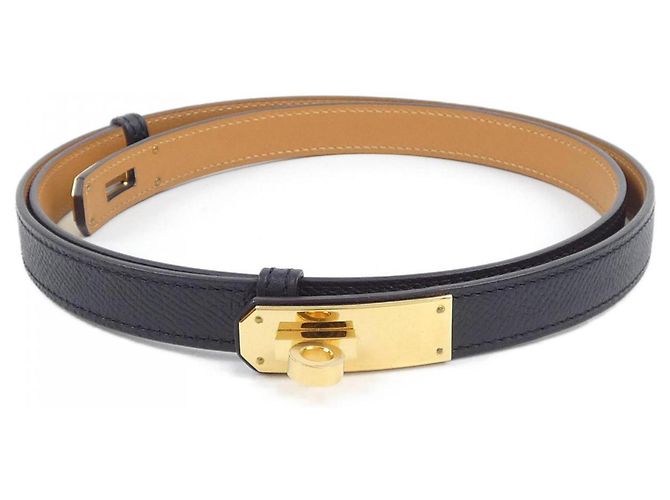 Hermès Hermes Kelly 18mm Belt Black