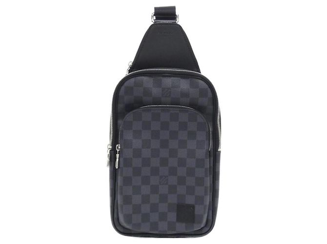 Borsa a tracolla Avenue Damier Graphite Louis Vuitton Damier ebene