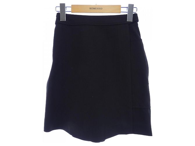 Hermès Short de seda Hermes Preto