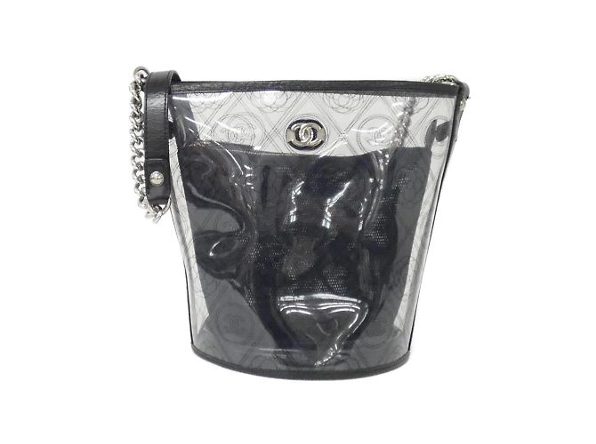 Chanel 57637 Borsa a Spalla Usata Nero