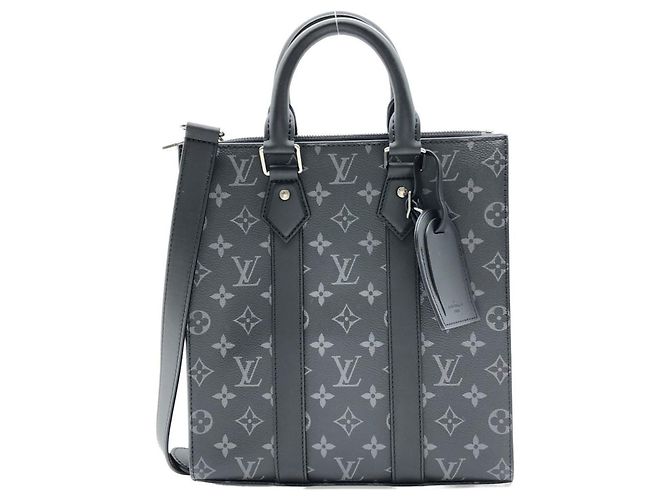 Sac Plat Croisé Monogram Eclipse Louis Vuitton Noir
