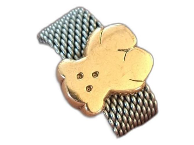 Autre Marque Gioiello TOUS Classic Bear in oro giallo