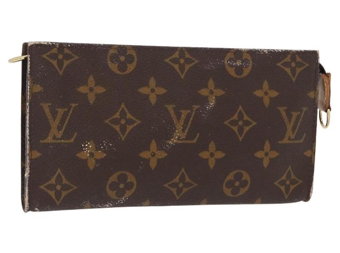 Bucket LOUIS VUITTON Monograma Cubo GM Bolsa de Accesorios LV Auth 157730