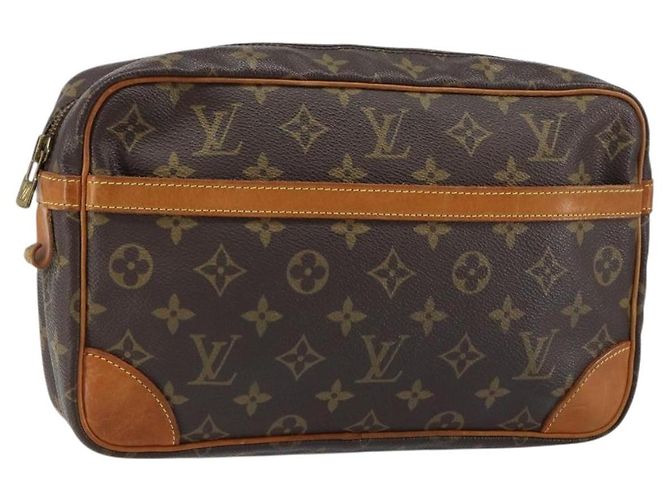 LOUIS VUITTON Clutch Compiegne 28 M51845 LV Auth BA9096 Monogramm