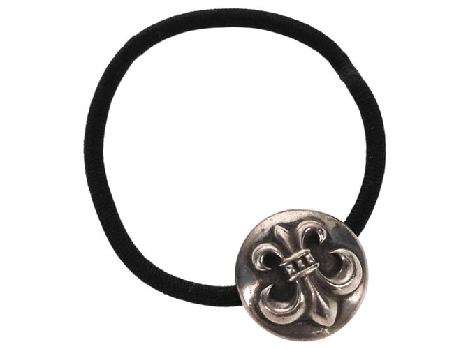 Faixa de cabelo Chrome Hearts BS Flare Ag925 Prata Auth 157984SAM