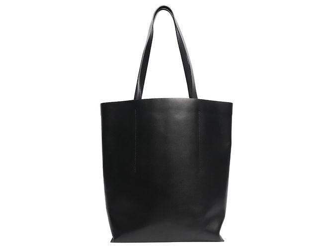 Autre Marque Borsa tote in pelle nera Nero
