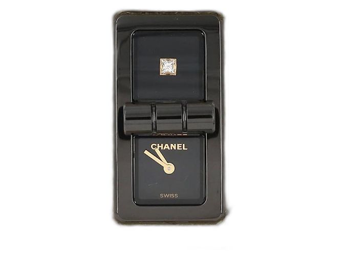 Chanel Code Coco Edelstahl Quarz Limited Schwarz