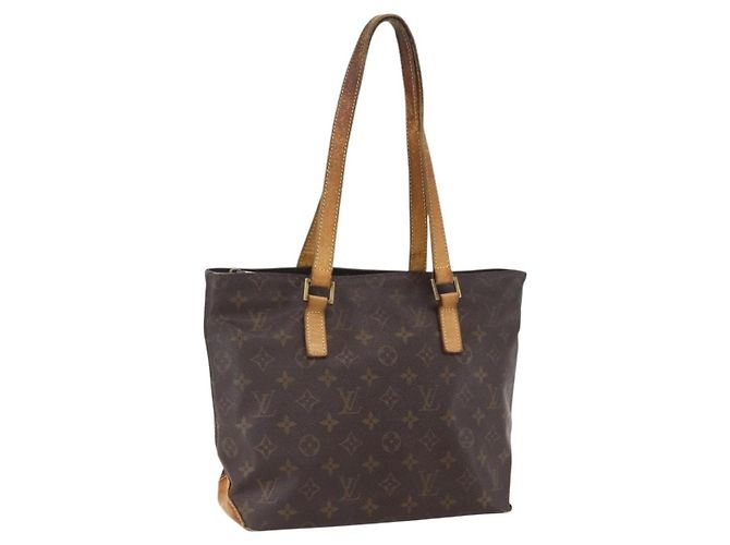 LOUIS VUITTON Borsa Tote Cabas Piano Monogram M51148 LV Auth ka1194 Monogramma