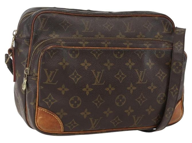 LOUIS VUITTON Borsa a Spalla Monogram Nile M45244 LV Auth BA9049 Monogramma
