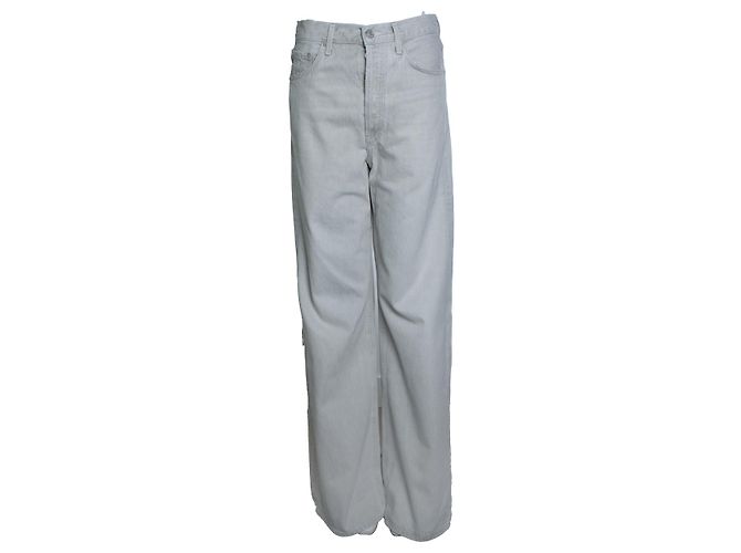 Agolde, Jeans de mujer en gris claro