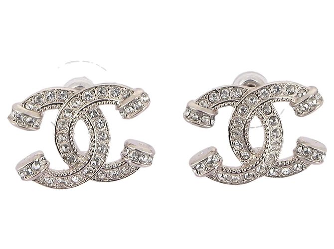 Orecchini Chanel Argento 