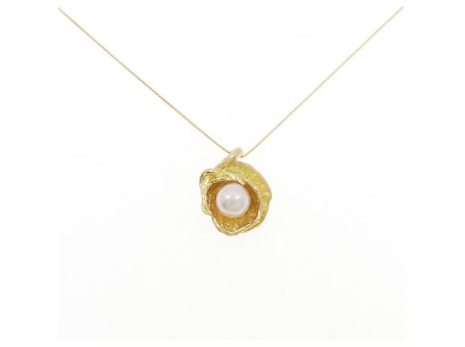 Autre Marque Collana di Perle Akoya Au750 D'oro