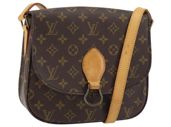 LOUIS VUITTON Borsa a Spalla Monogram Saint Cloud GM M51242 LV Auth BA9011 Monogramma