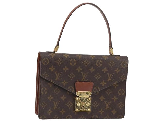 LOUIS VUITTON Monogram Concorde Handtasche M51190 LV Auth bs31905 Monogramm