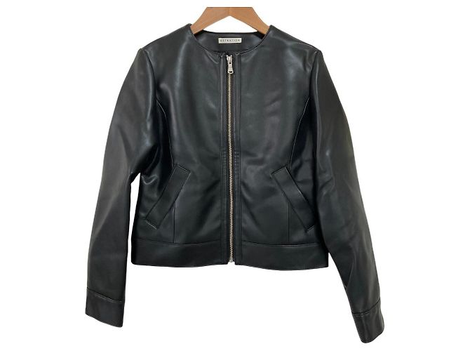 Autre Marque Blusón con cremallera sin cuello ESTNATION Negro